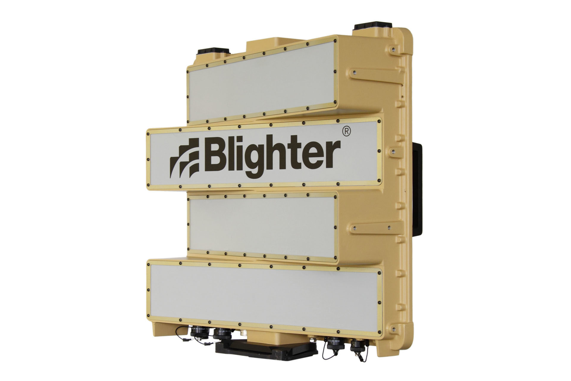 Blighter B202 Mk 2 Man Portable Ground Surveillance Radar (Angled View) (Light Stone)